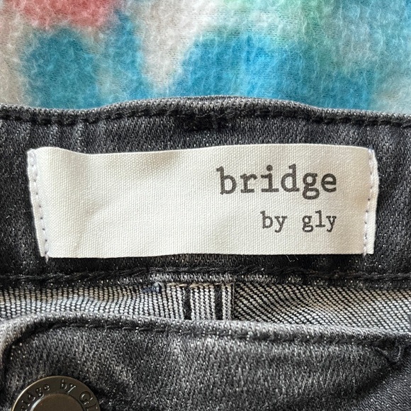 Bridge by Gly Elliot High Rise Super Flare Tall Long Bell Bottom Jeans - Picture 8 of 10